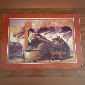 Pennsylvania Railroad Vintage Sign